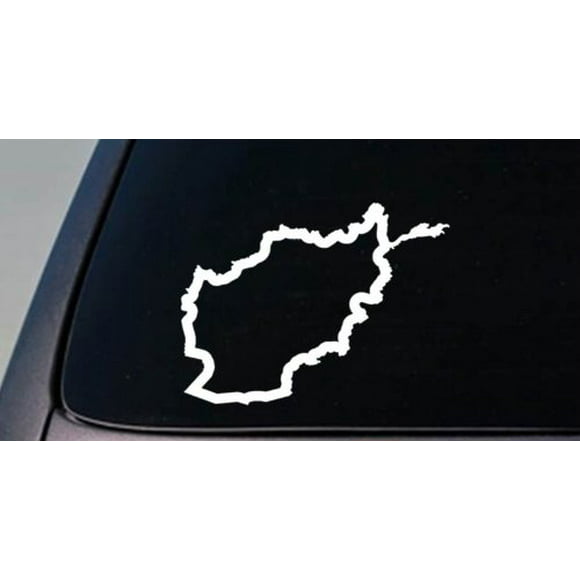 SYRIA Country Map Decal Sticker JDM Funny Vinyl Car Window Bumper Truck Wall 6"